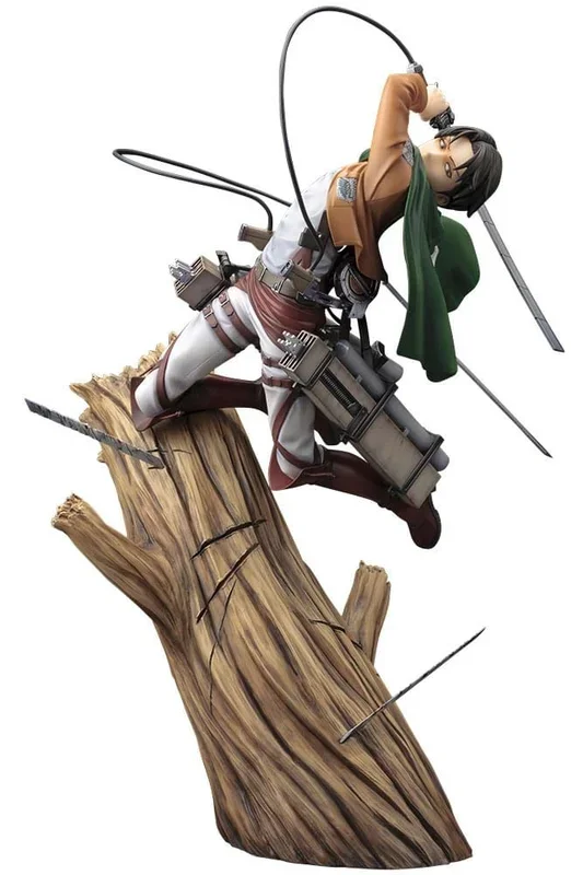 Kotobukiya Ataque a los titanes: Levi ARTFX J (Renewal Package Ver.) Estatua