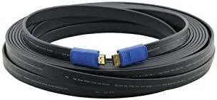 Kramer Electronics C-HM/HM/FLAT/ETH-3 cable HDMI 0,9 m HDMI tipo A (Estándar) Negro