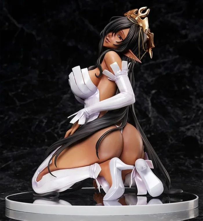 Kuroinu: Kedakaki Seijo WA Hakudaku Ni Somaru Statuette 1/4 Olga Discordia Wedding White Ver. 25 cm