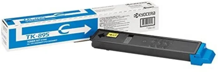 KYOCERA TK-895C cartucho de tóner 1 pieza(s) Original Cian