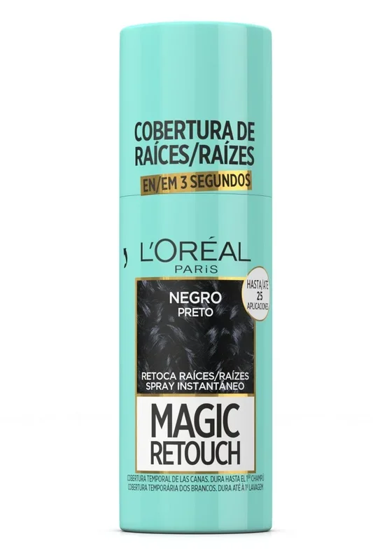 L’Oréal Paris Magic Retouch Spray Retoca Raíces, Tono 1 Noir, 75ml