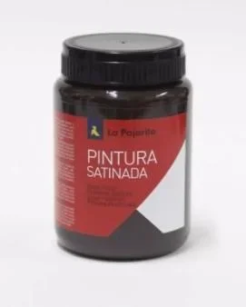 La pajarita témpera escolar bote de 35ml satinada marron l-10