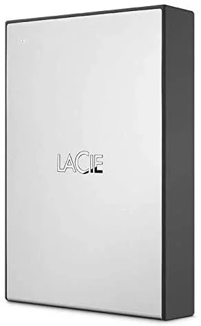 LaCie STHY4000800 disco duro externo 4 TB Negro, Plata