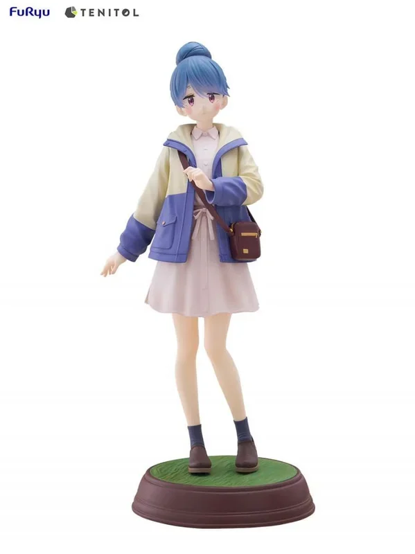 Laid-back camp estatua pvc tenitol rin shima 23 cm