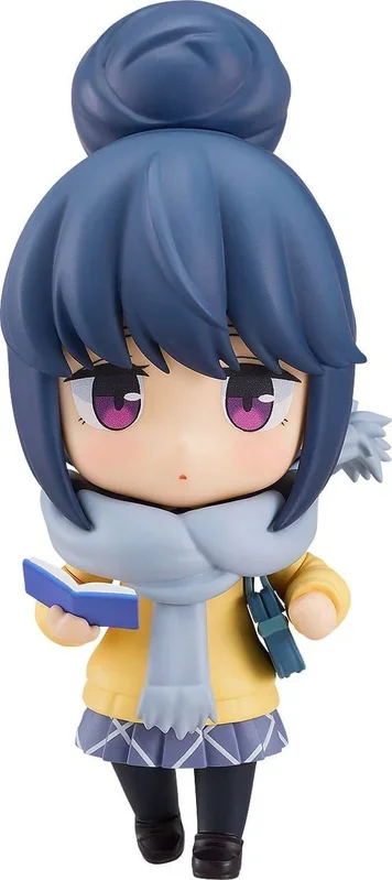 Laid-back camp figura nendoroid rin shima: school uniform ver. 10 cm