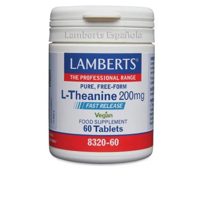 Lamberts L-Teanina 200mg Vegan – 60 Tabletas