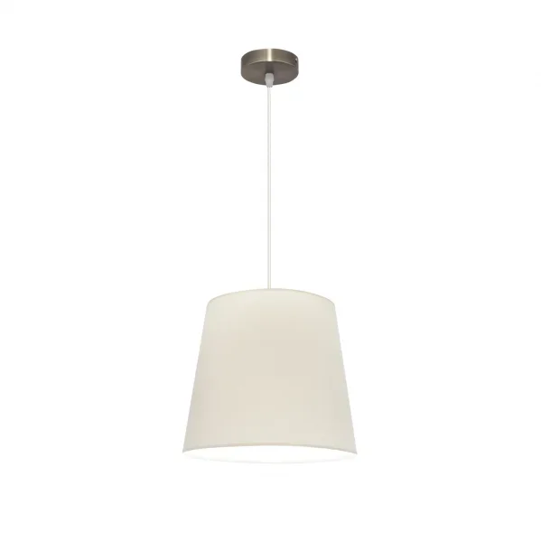 Lampara Colgante Maldivas 1xe27 Cuero/sancho Reg.35d de FABRILAMP.