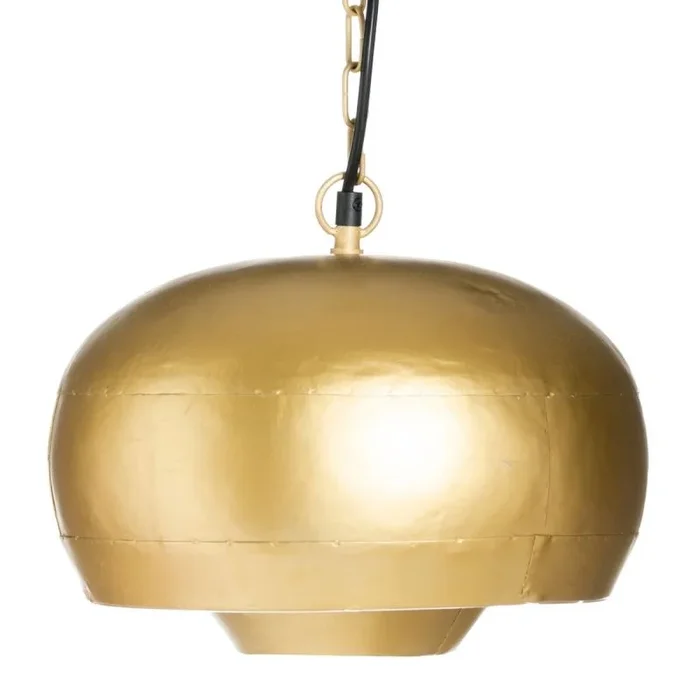 Lámpara de techo con pantalla de hierro cobre de Ø 30×20 cm – LOLAhome