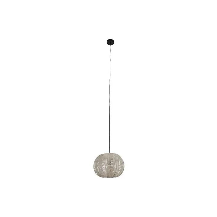 Lámpara de techo home esprit beige cuerda 50 w 40 x 40 x 35 cm