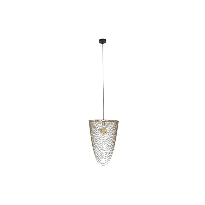 Lámpara de techo home esprit dorado hierro 46 x 46 x 69 cm