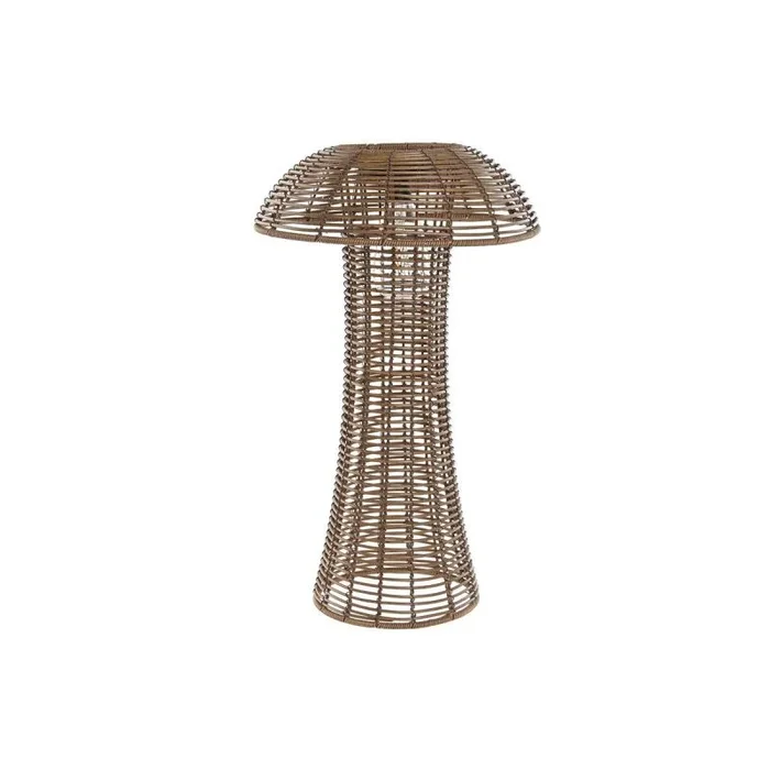 Lámpara solar home esprit marrón 30 x 30 x 50 cm