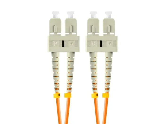 Lanberg FO-SUSU-MD21-0020-OG cable de fibra optica 2 m SC OM2 Naranja
