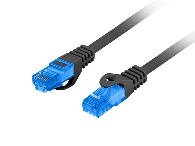 Lanberg PCF6A-10CC-1000-BK cable de red Negro 10 m Cat6a S/FTP (S-STP)