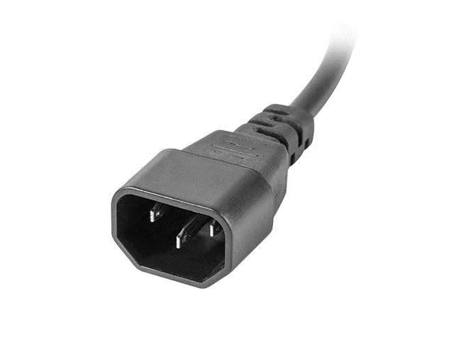 Lanberg PDU-04E04I-0200-IEC-BK unidad de distribución de energía (PDU) 4 salidas AC 1U Negro