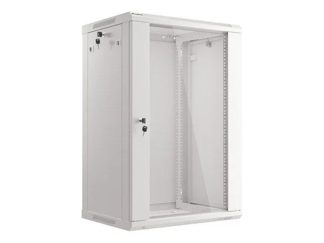 LANBERG Wall-Mounted Rack 19» DEMOUNTED Flat Pack 18U/600X450MM Gray
