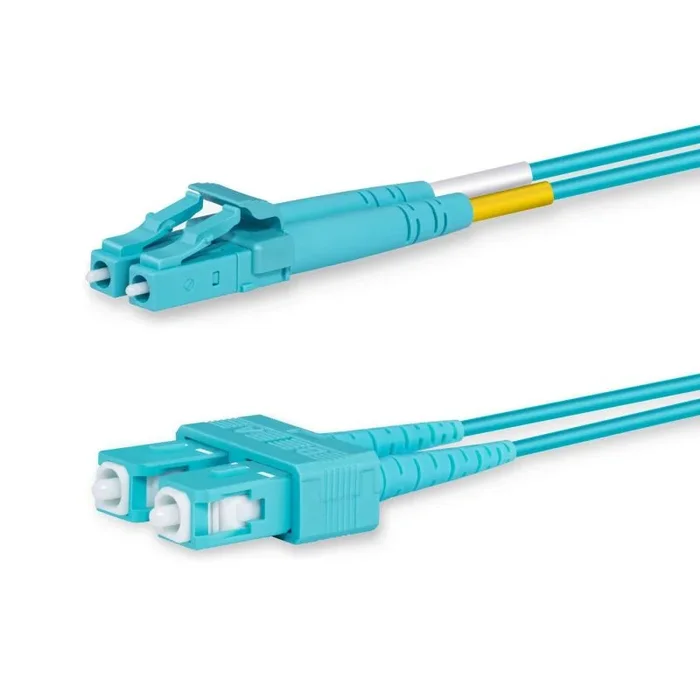 Lanview LVO231479 cable de fibra optica 5 m 2x LC 2x SC OM3 Color aguamarina