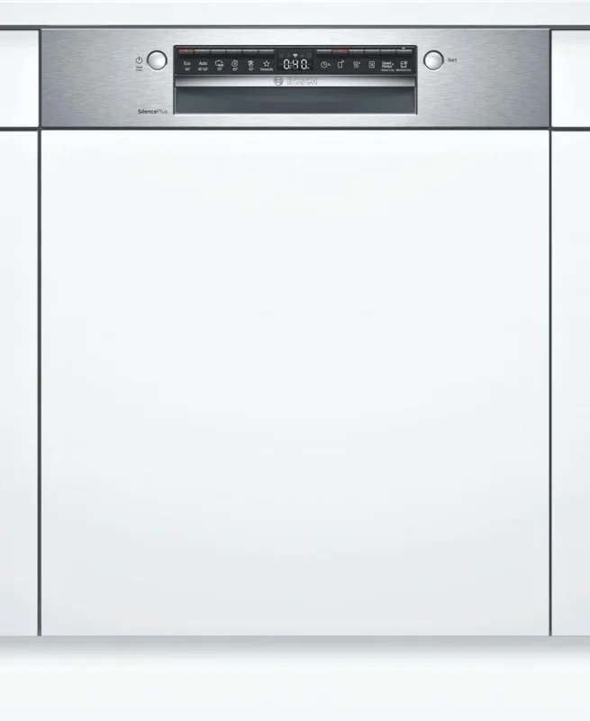 Lavavajillas Bosch SMV4HAX48E Serie 4, totalmente integrado, D, 60 cm, 84 kWh/100 ciclos, 13 MGD, SuperSilence/InfoLight/Extra Secado, Cesta Variocubiertos/Home Connect