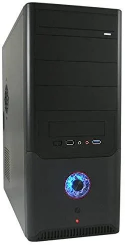 LC-Power 649B+ Midi Tower Antracita, Negro 350 W