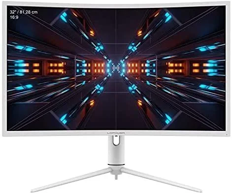 LC-Power LC-M32-QHD-165-C-K pantalla para PC 81,3 cm (32″) 2560 x 1440 Pixeles Quad HD LCD Blanco
