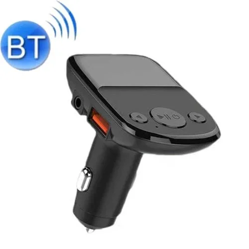 Ldnio C706Q Qc3.0+Auto-Id Coche Bluetooth Fm Música Pantalla Digital Cargador De Coche Con Cable De 8 Pines