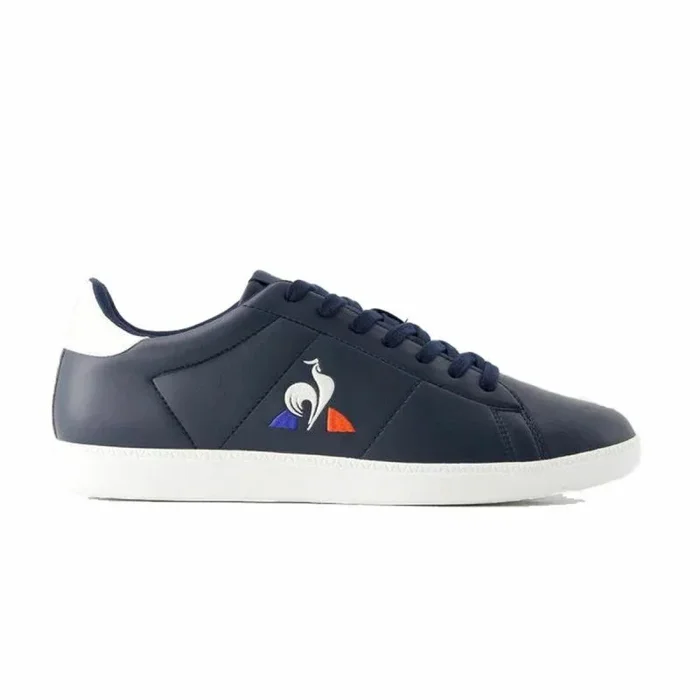 Le Coq Sportif Courtset_2 Dress Blue/Optical White, Zapatillas Unisex Adulto, 41 EU