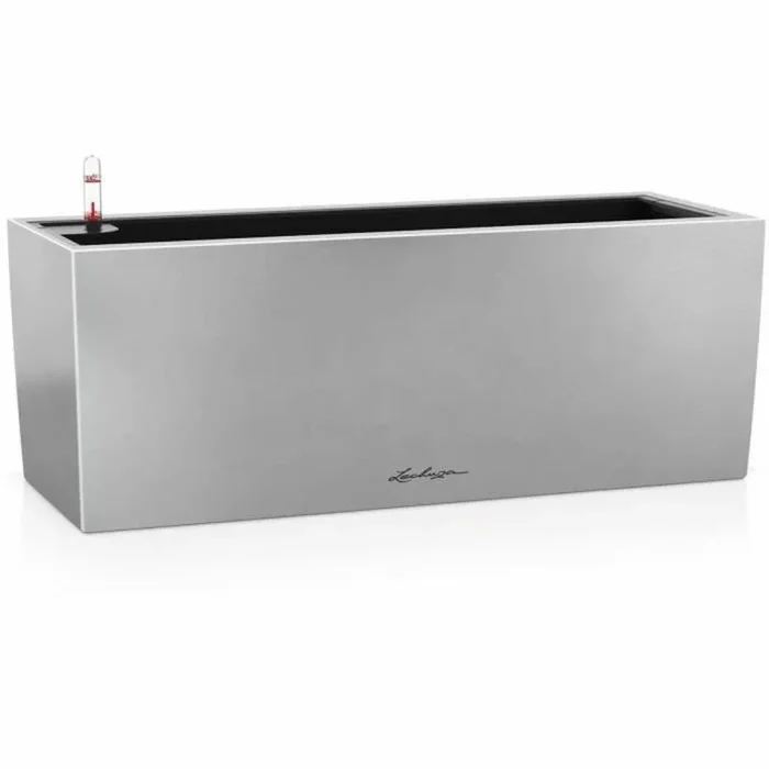 LECHUZA Balconera Steel 50 AIS – Gris Perla Satinado
