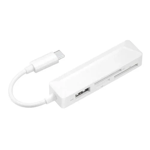 Lector de Tarjetas 4 en 1 Ms SD TF USB2.0 para Dispositivos Tipo C