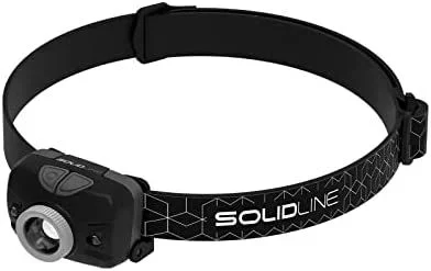 Ledlenser SH3 linterna Negro Linterna con cinta para cabeza