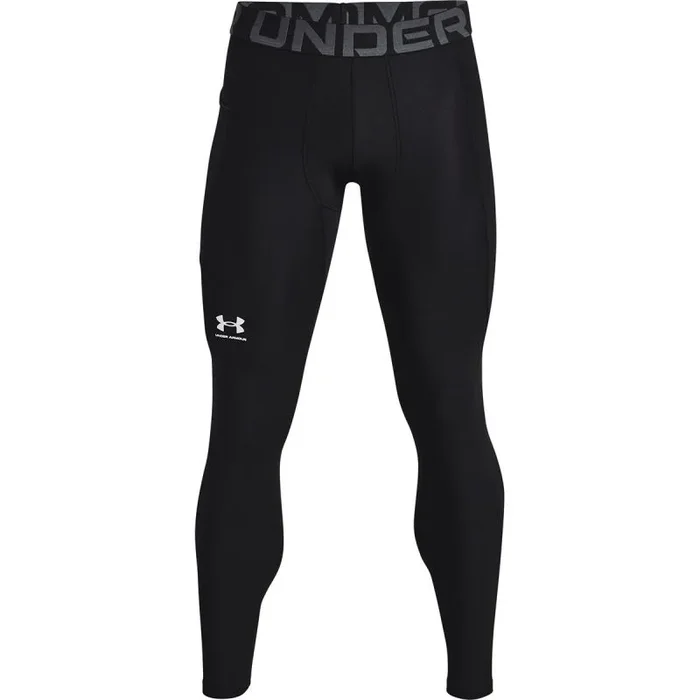 Leggings deportivos Under Armour HeatGear negros para hombre, talla S, diseño ajustado y transpirable, ideales para entrenamiento y alto rendimiento
