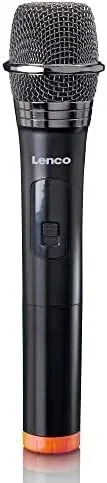 Lenco MCW-011BK micrófono Negro Micrófono vocal