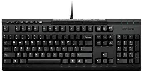 Lenovo Enhanced Performance USB Keyboard Gen II teclado QWERTY Inglés de EE. UU. Negro
