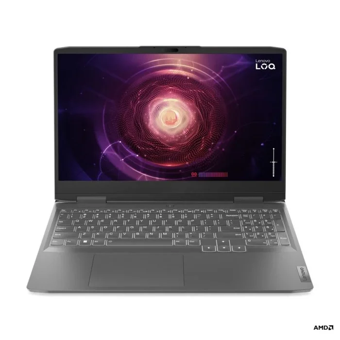 Lenovo LOQ Portátil 39,6 cm (15.6″) Full HD AMD Ryzen™ 5 7640HS 16 GB DDR5-SDRAM 512 GB SSD NVIDIA GeForce RTX 4060 Wi-Fi 6 (802.11ax) Gris