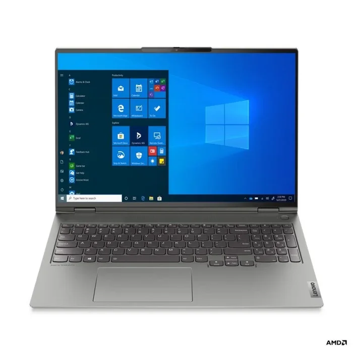 Lenovo ThinkBook 16p Gen 2 (16″ AMD) AMD Ryzen™ 9 5900HX Portátil 40,6 cm (16″) WQXGA 32 GB DDR4-SDRAM 1 TB SSD NVIDIA GeForce RTX 3060 Wi-Fi 6 (802.11ax) Windows 11 Pro Gris