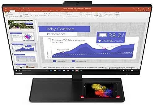 Lenovo ThinkCentre M90a i7-10700 Intel® Core™ i7 60,5 cm (23.8″) 1920 x 1080 Pixeles 16 GB DDR4-SDRAM 512 GB SSD PC todo en uno Windows 10 Pro Wi-Fi 6 (802.11ax) Negro