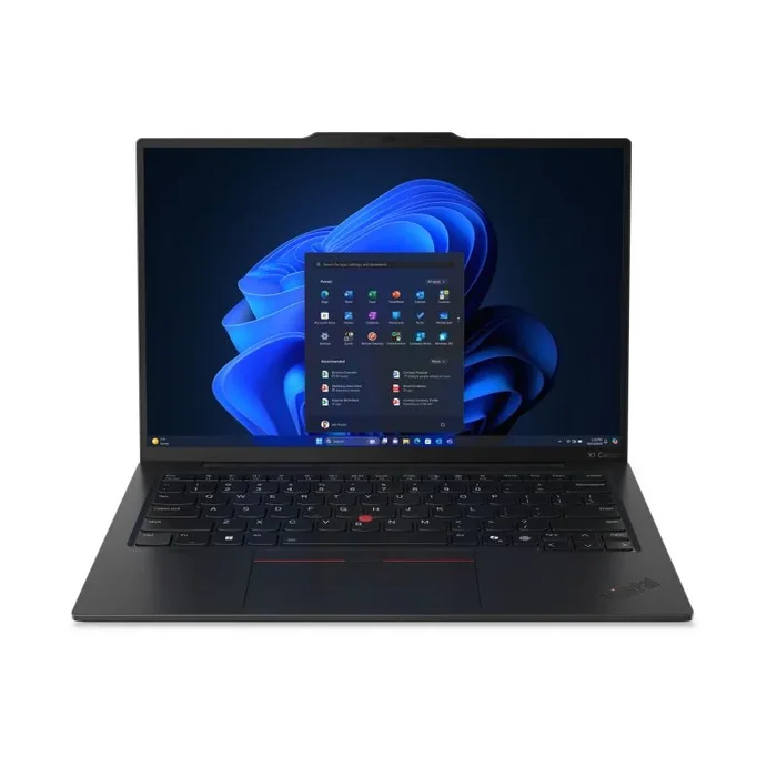 Lenovo ThinkPad X1 Carbon Aura Edition Intel Core Ultra 7 258V Portátil 35,6 cm (14″) 2.8K 32 GB LPDDR5x-SDRAM 1 TB SSD Wi-Fi 7 (802.11be) Windows 11 Pro Alemán Negro