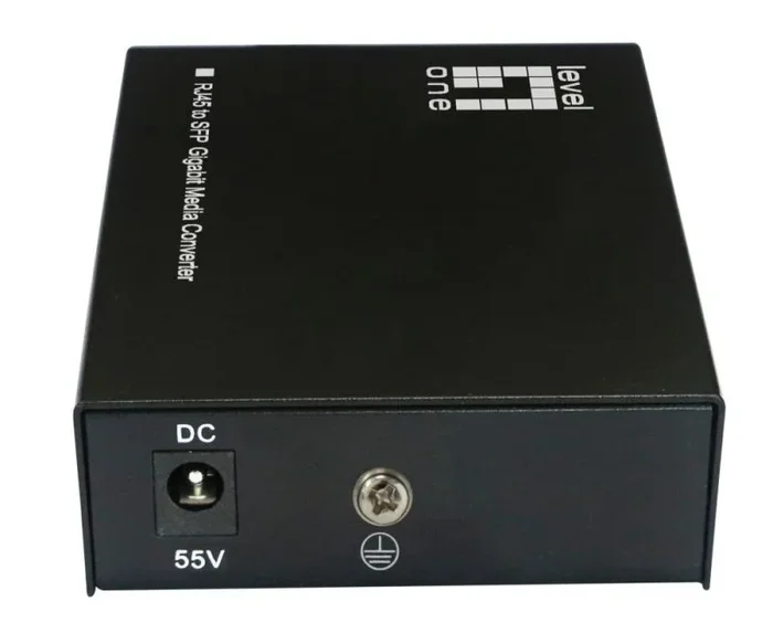 LevelOne GVT-2016 convertidor de medio 1000 Mbit/s Multimodo, Monomodo Negro