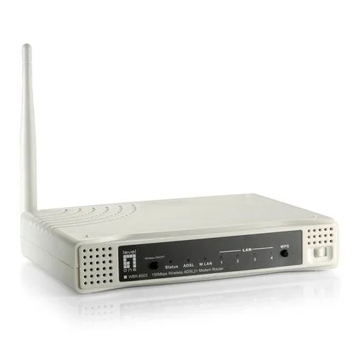 LevelOne WBR-6603A router inalámbrico Ethernet rápido Blanco