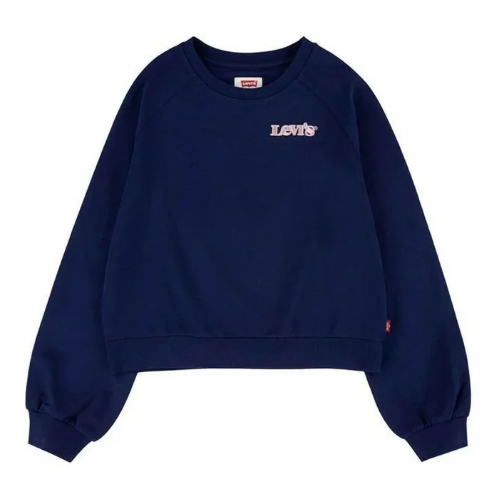 Levi’s Lvg benchwarmer crew sweatshrt Niñas Azul (Peacoat) 12 años