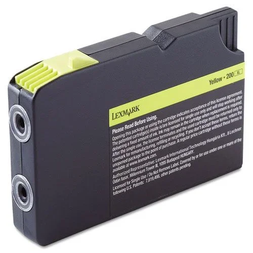 Lexmark 14L0177B cartucho de tinta 1 pieza(s) Original Alto rendimiento (XL) Amarillo
