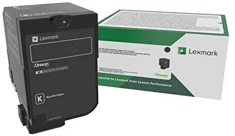 Lexmark 75B20K0 cartucho de tóner 1 pieza(s) Original Negro
