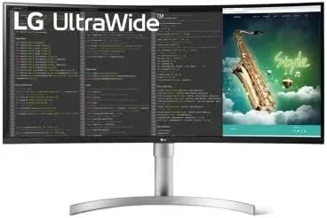 LG 35WN75CN-W pantalla para PC 88,9 cm (35″) 3440 x 1440 Pixeles Quad HD LED Negro