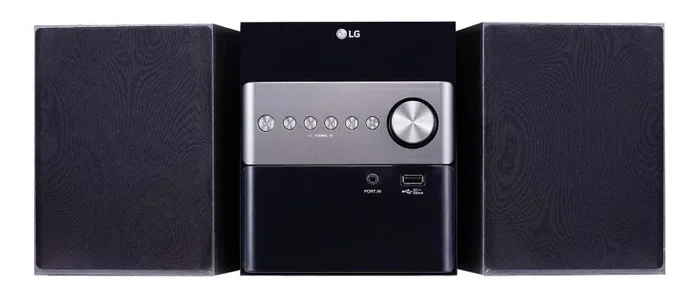 LG CM1560 sistema de audio para el hogar Microcadena de música para uso doméstico 10 W Negro
