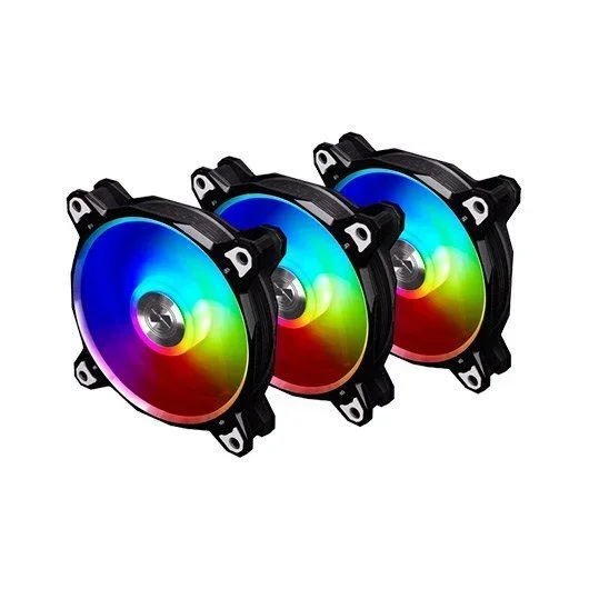 Lian Li Bora Digital RGB (Triple Pack), Negro, Ventilador 12 Cm