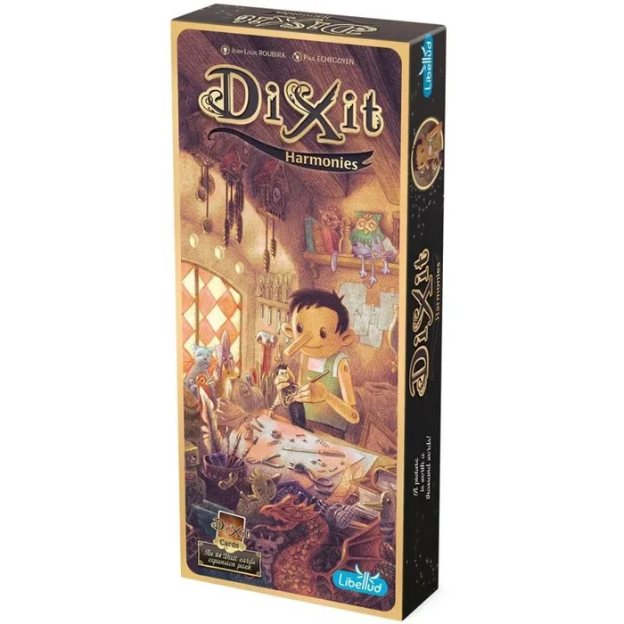 Libellud | Dixit Harmonies | Expansión | Juego de Imaginación y Creatividad Varias Veces Premiado | A Partir de 6 Años | De 3 a 8 Jugadores | 30 Minutos por Partida | Multilenguaje (Incluye Español)