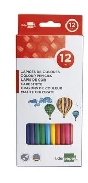 Liderpapel LC01 lápiz de color Colores surtidos 12 pieza(s)