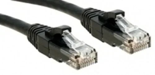 Lindy Cat.6 UTP Premium 7.5m cable de red Negro 7,5 m