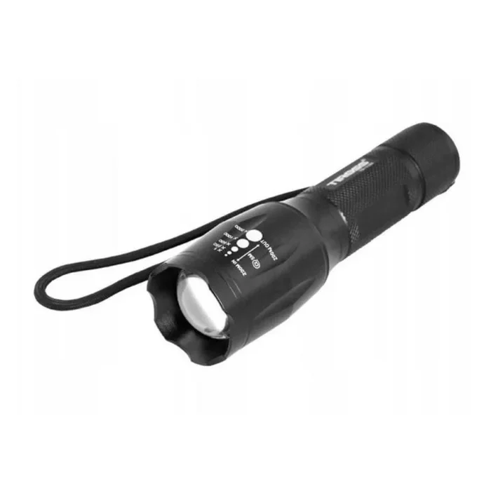 Linterna Tiross Cree 10W recargable TS-1151, alta potencia y durabilidad para máxima visibilidad en diversas condiciones.