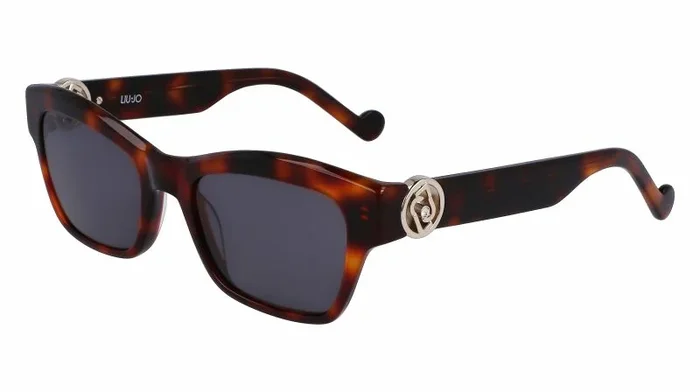 LIU JO Lj769sr Gafas, Dark Tortoise, 53/19/140 para Mujer