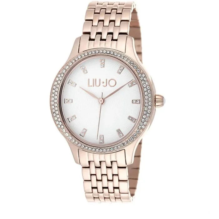 Liu·Jo Reloj Análogico-Digital para Womens de Automático con Correa en Cloth S0332934