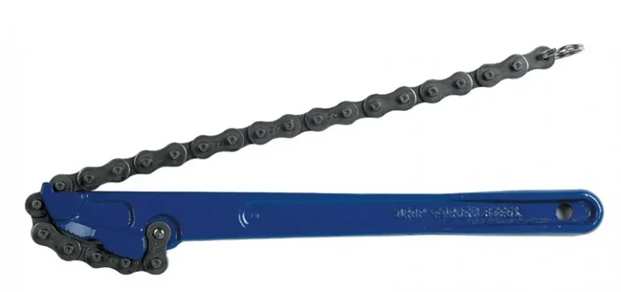 Llave de cadena IRWIN T240, 100mm, flexible y duradera, ideal para trabajos industriales, cabeza flexible, acabado en esmalte, material plástico, resistente al desgaste